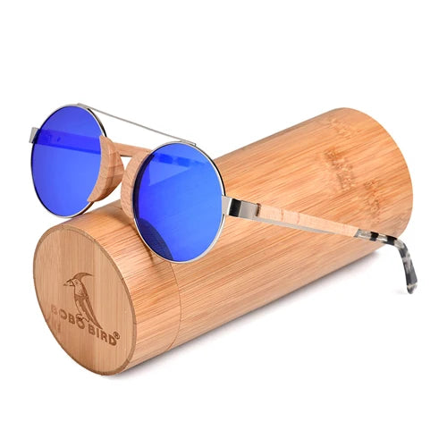 BOBO BIRD-Óculos de sol de madeira para homens e mulheres, marca de luxo, óculos femininos