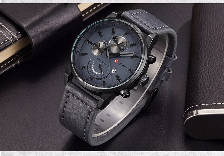 Curren relógio de quartzo masculino relógios topo marca de luxo famoso relógio de pulso masculino relógio de pulso de quartzo-relógio masculino