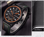 Curren relógio de quartzo masculino relógios topo marca de luxo famoso relógio de pulso masculino relógio de pulso de quartzo-relógio masculino
