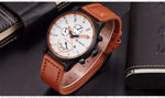 Curren relógio de quartzo masculino relógios topo marca de luxo famoso relógio de pulso masculino relógio de pulso de quartzo-relógio masculino