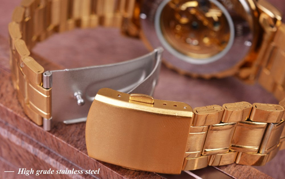Vencedor mecânico esporte design moldura relógio de moda dos homens relógios topo marca luxo montre homme relógio masculino esqueleto automático