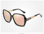 AOWEAR-Luxury Square Oversized Sunglasses for Women, Polarized Brand Design, óculos de sol vintage, tons ao ar livre, óculos para senhoras