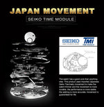 Crrju luxo relógio de ouro masculino quadrado japão quartzo fino malha aço à prova dwaterproof água esportes data automática relógios pulso relogio masculino
