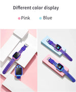 Xiaomi q12 relógio inteligente infantil, à prova d'água, sos, antil-perda, telefone, bate-papo de voz, 2g, cartão sim para meninos e meninas, presente
