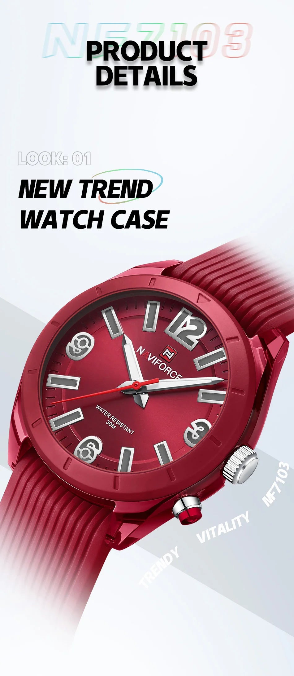 Naviforce moda feminina relógio à prova dwaterproof água personalidade senhoras quartzo relógios de pulso luxo vestido romatic namorada presente 2024