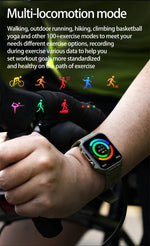 Novo esportes ao ar livre relógio inteligente masculino 1.95 polegada freqüência cardíaca oxigênio no sangue à prova dwaterproof água bt chamada smartwatch presente masculino para android ios