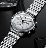 Moda masculina relógios mecânicos negócios relógio de pulso automático aço inoxidável luminoso designer relógio reojes de hombre novo 2023
