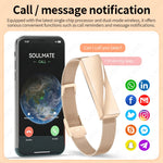 Lige nova senhora pulseira inteligente para presentes em tempo real monitoramento de freqüência cardíaca sono à prova dwaterproof água multi-esporte modo casal pulseira saúde
