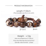 Pulseira inovadora original série tibetana pulseira de contas de buda alma cura pulseira masculina para mulheres atacado