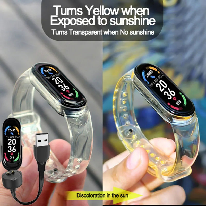 Pikachu Novo Estilo Magnético Bluetooth Relógio Inteligente Esportes Eletrônico Freqüência Cardíaca Pressão Pedômetro Música Monitoramento do Sono Blood Toy