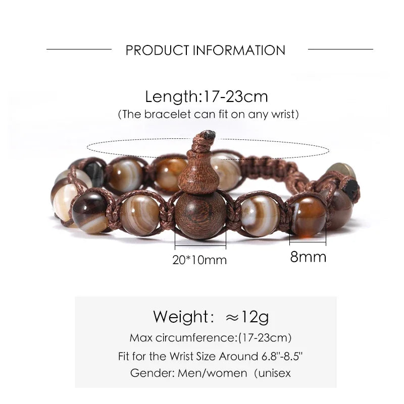 Pulseira inovadora original série tibetana pulseira de contas de buda alma cura pulseira masculina para mulheres atacado