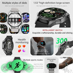 Gt5 pro relógio inteligente masculino 5 pro amoled tela hd bluetooth chamada trajetória gps nfc freqüência cardíaca bússola smartwatches 2024 novo