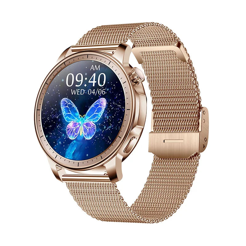 Xiaomi youpin smartwatches mulher faixa mapa bluetooth chamada monitoramento de freqüência cardíaca ip67 à prova dip67 água esporte fitness relógios eletrônicos