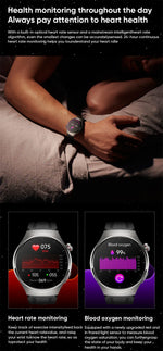 Xiaomi lipídios no sangue úrico glicose no sangue relógio inteligente masculino rastreador de fitness relógio freqüência cardíaca bluetooth chamando ecg + ppg smartwatch