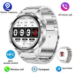 Gt5 pro relógio inteligente masculino 5 pro amoled tela hd bluetooth chamada trajetória gps nfc freqüência cardíaca bússola smartwatches 2024 novo