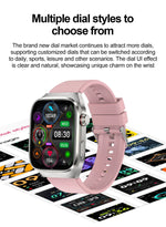 2024 novo grau médico ácido úrico gordura no sangue smartwatch ecg glicose no sangue freqüência cardíaca pressão arterial monitoramento de saúde relógio inteligente