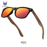 Oi marca de madeira óculos de sol de madeira natural homens polarizados moda óculos de sol de madeira original oculos de sol masculino novos quadros tr90