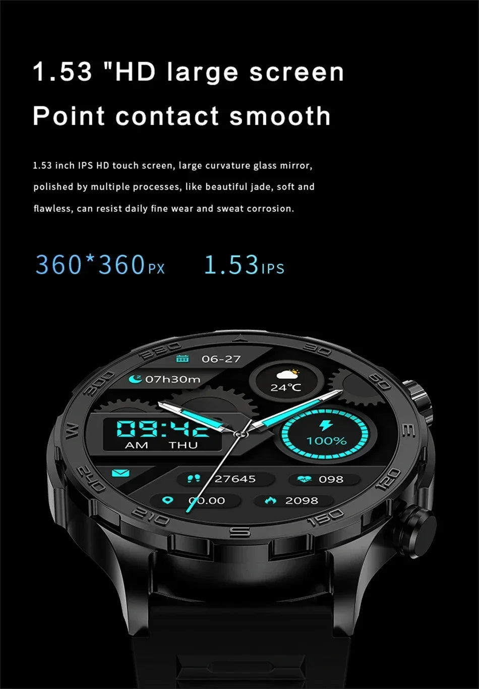 Xiaomi 2025 nova chamada bluetooth relógio inteligente amoled hd tela grande freqüência cardíaca nfc ip68 à prova dip68 água gps esportes relógio inteligente