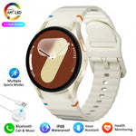 Para galaxy watch 7 relógio inteligente das mulheres dos homens amoled tela hd bússola freqüência cardíaca fitness esporte à prova dwaterproof água bluetooth chamada smartwatch