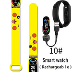 Pikachu Novo Estilo Magnético Bluetooth Relógio Inteligente Esportes Eletrônico Freqüência Cardíaca Pressão Pedômetro Música Monitoramento do Sono Blood Toy