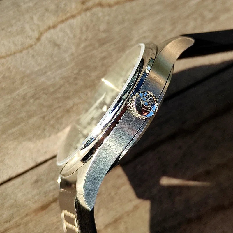 Relógio masculino para SEIKO vh31 movimento de quartzo aço inoxidável à prova d'água moda relógio de negócios escolha