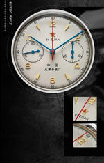Relógios masculinos 1963 piloto relógio automático 42mm à prova dwaterproof água retro quartzo cronógrafo vestido vintage relógio