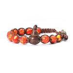 Pulseira inovadora original série tibetana pulseira de contas de buda alma cura pulseira masculina para mulheres atacado
