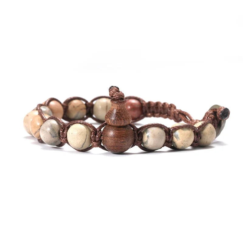 Pulseira inovadora original série tibetana pulseira de contas de buda alma cura pulseira masculina para mulheres atacado