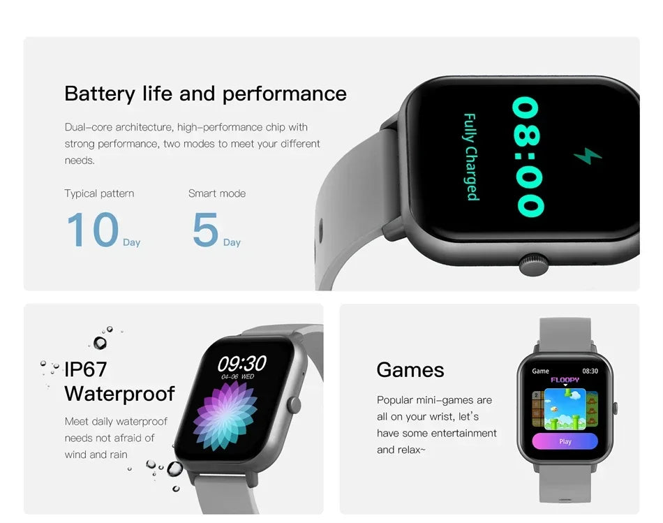 Xiaomi chamada relógio inteligente feminino mostrador personalizado smartwatch para android ios à prova dwaterproof água bluetooth música relógios relógio de toque completo