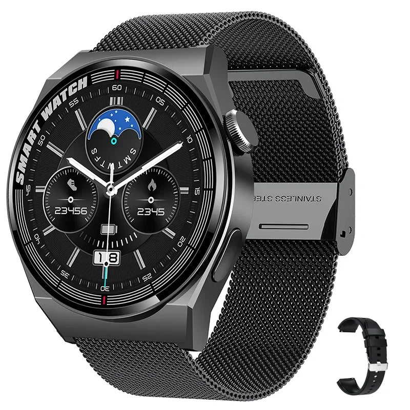 Xiaomi todos os relógios gt3 pro amoled relógio inteligente masculino mostrador personalizado resposta chamada esporte rastreador de fitness masculino à prova dwaterproof água smartwatch
