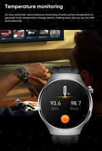 Xiaomi lipídios no sangue úrico glicose no sangue relógio inteligente masculino rastreador de fitness relógio freqüência cardíaca bluetooth chamando ecg + ppg smartwatch