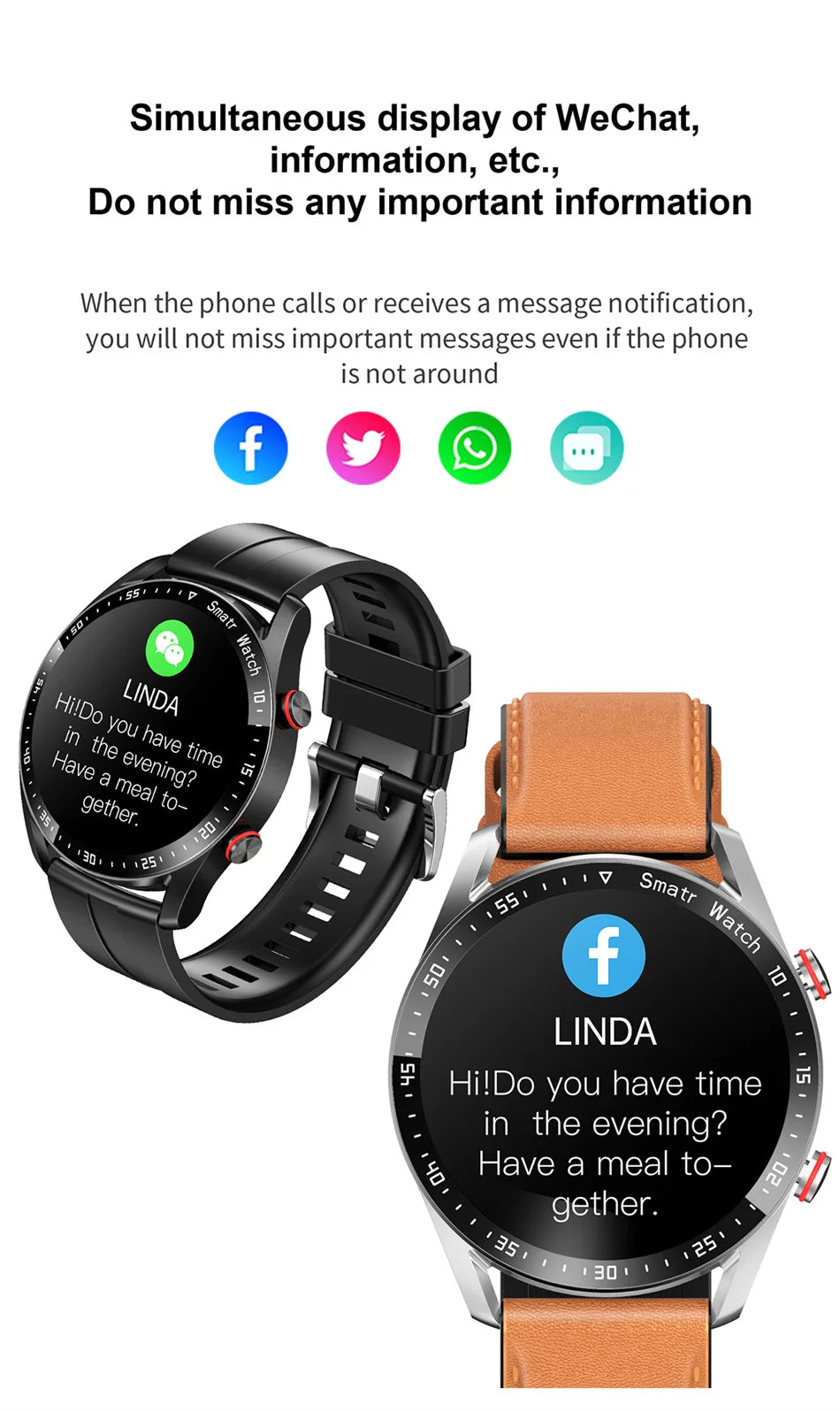 Impermeável relógio inteligente para homens, Bluetooth chamada, saúde do laser, pressão arterial, fitness esportes relógios, caixa, ECG, PPG