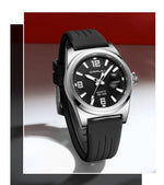 Crrju casual relógio de pulso quartzo moda à prova dwaterproof água relógios masculinos esporte pulseira silicone masculino relógio luminoso relogio masculino