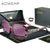 Aowear vintage rosa espelho óculos de sol feminino polarizado quadrado gradiente óculos de sol para senhoras claro oversized lunette de soleil