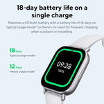Versão global Xiaomi Redmi Watch 5 Active 2 '' Display de até 18 dias de vida útil da bateria mais de 140 modos de treino Chamadas Bluetooth 5ATM