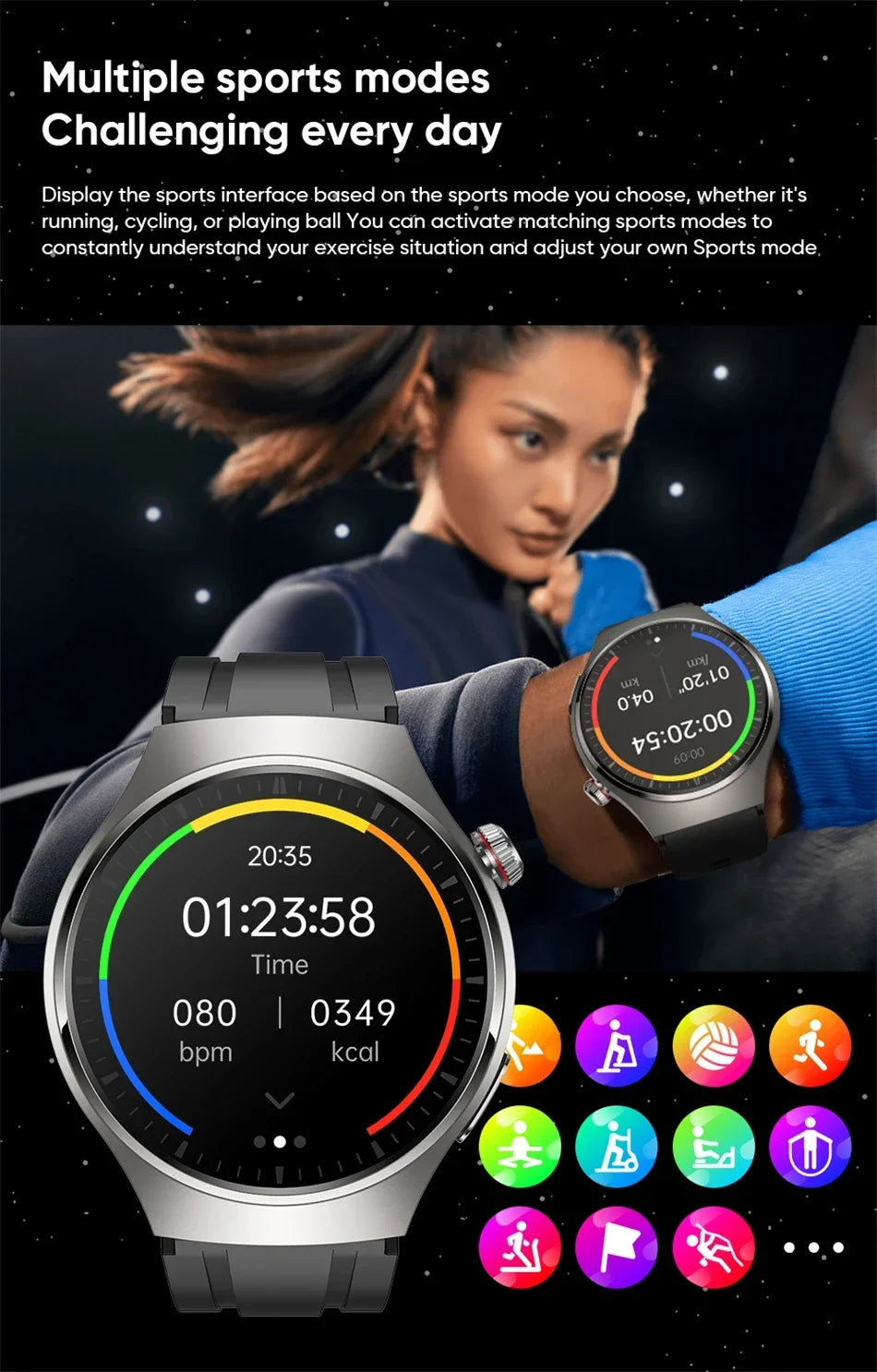 Xiaomi lipídios no sangue úrico glicose no sangue relógio inteligente masculino rastreador de fitness relógio freqüência cardíaca bluetooth chamando ecg + ppg smartwatch