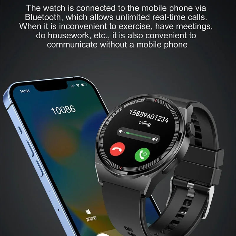 Xiaomi todos os relógios gt3 pro amoled relógio inteligente masculino mostrador personalizado resposta chamada esporte rastreador de fitness masculino à prova dwaterproof água smartwatch