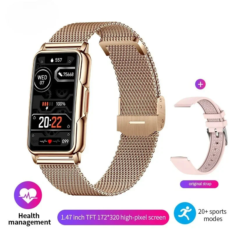 Xiaomi relógio inteligente feminino masculino bluetooth conectado telefone música fitness esportes pulseira monitor de sono homem smartwatch feminino