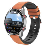 Impermeável relógio inteligente para homens, Bluetooth chamada, saúde do laser, pressão arterial, fitness esportes relógios, caixa, ECG, PPG