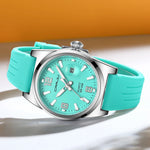 Crrju casual relógio de pulso quartzo moda à prova dwaterproof água relógios masculinos esporte pulseira silicone masculino relógio luminoso relogio masculino