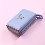 Marca de luxo das mulheres pequena carteira titular do cartão feminino carteiras curtas com bolsa de moedas para mulher senhoras couro do plutônio ferrolho mini embreagem