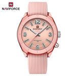 Naviforce moda feminina relógio à prova dwaterproof água personalidade senhoras quartzo relógios de pulso luxo vestido romatic namorada presente 2024