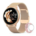 Xiaomi bluetooth chamada relógio inteligente feminino relógios de aço masculino esportes rastreador fitness freqüência cardíaca smartwatch para android ios g35