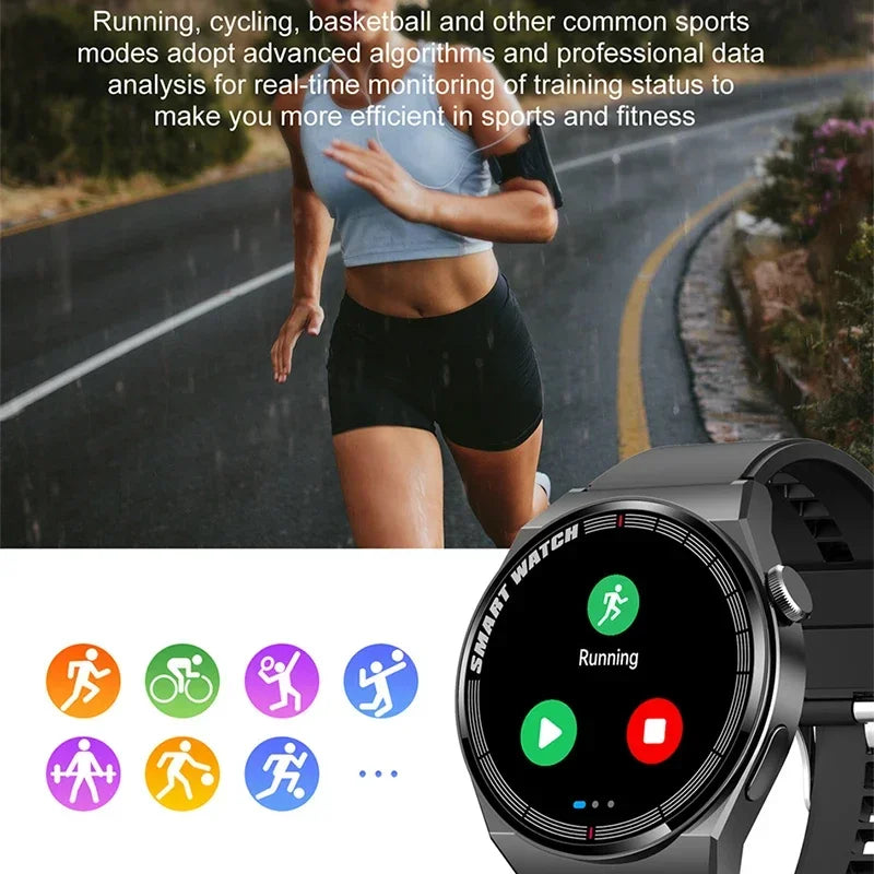Xiaomi todos os relógios gt3 pro amoled relógio inteligente masculino mostrador personalizado resposta chamada esporte rastreador de fitness masculino à prova dwaterproof água smartwatch