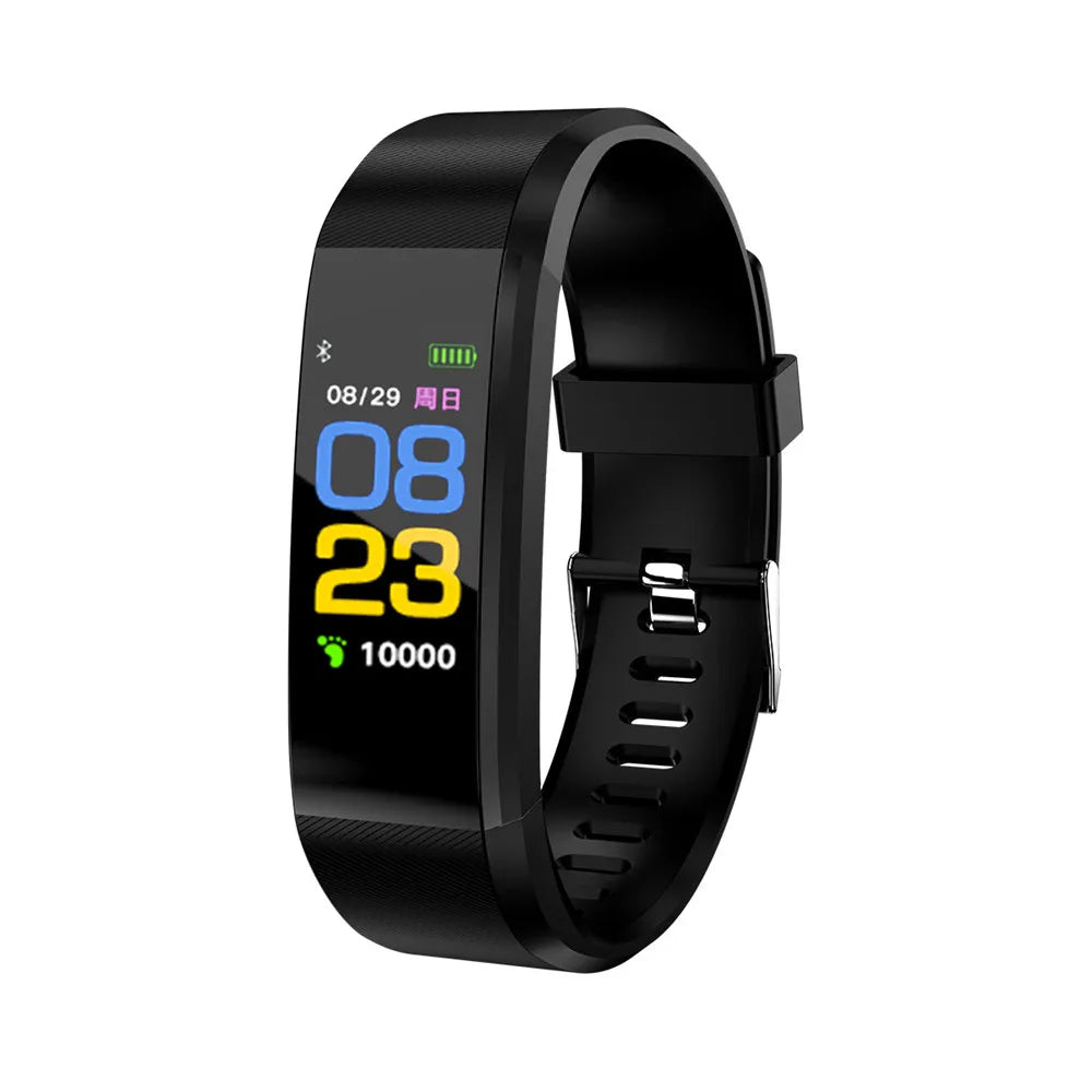 Esportes pulseira inteligente bluetooth relógio à prova dwaterproof água freqüência cardíaca de oxigênio no sangue adulto pressão arterial monitoramento pulseira eletrônica
