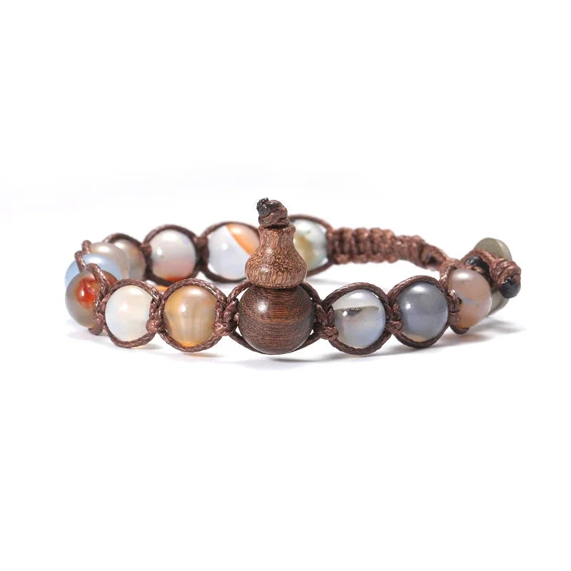 Pulseira inovadora original série tibetana pulseira de contas de buda alma cura pulseira masculina para mulheres atacado