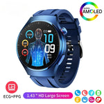 Xiaomi lipídios no sangue úrico glicose no sangue relógio inteligente masculino rastreador de fitness relógio freqüência cardíaca bluetooth chamando ecg + ppg smartwatch