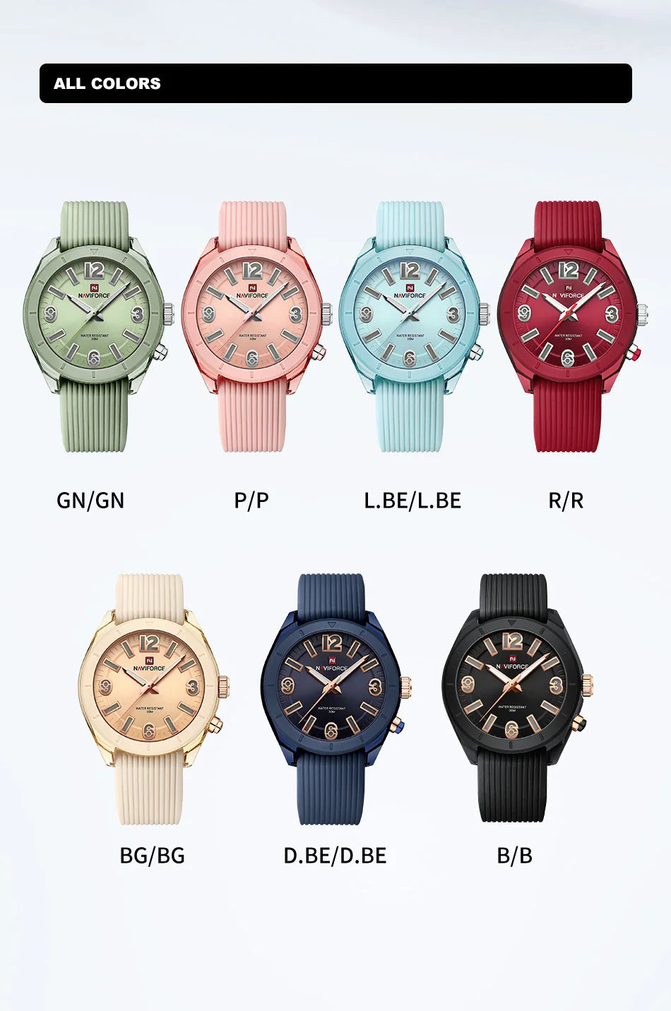 Naviforce moda feminina relógio à prova dwaterproof água personalidade senhoras quartzo relógios de pulso luxo vestido romatic namorada presente 2024