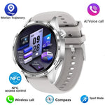 Gt5 pro relógio inteligente masculino 5 pro amoled tela hd bluetooth chamada trajetória gps nfc freqüência cardíaca bússola smartwatches 2024 novo