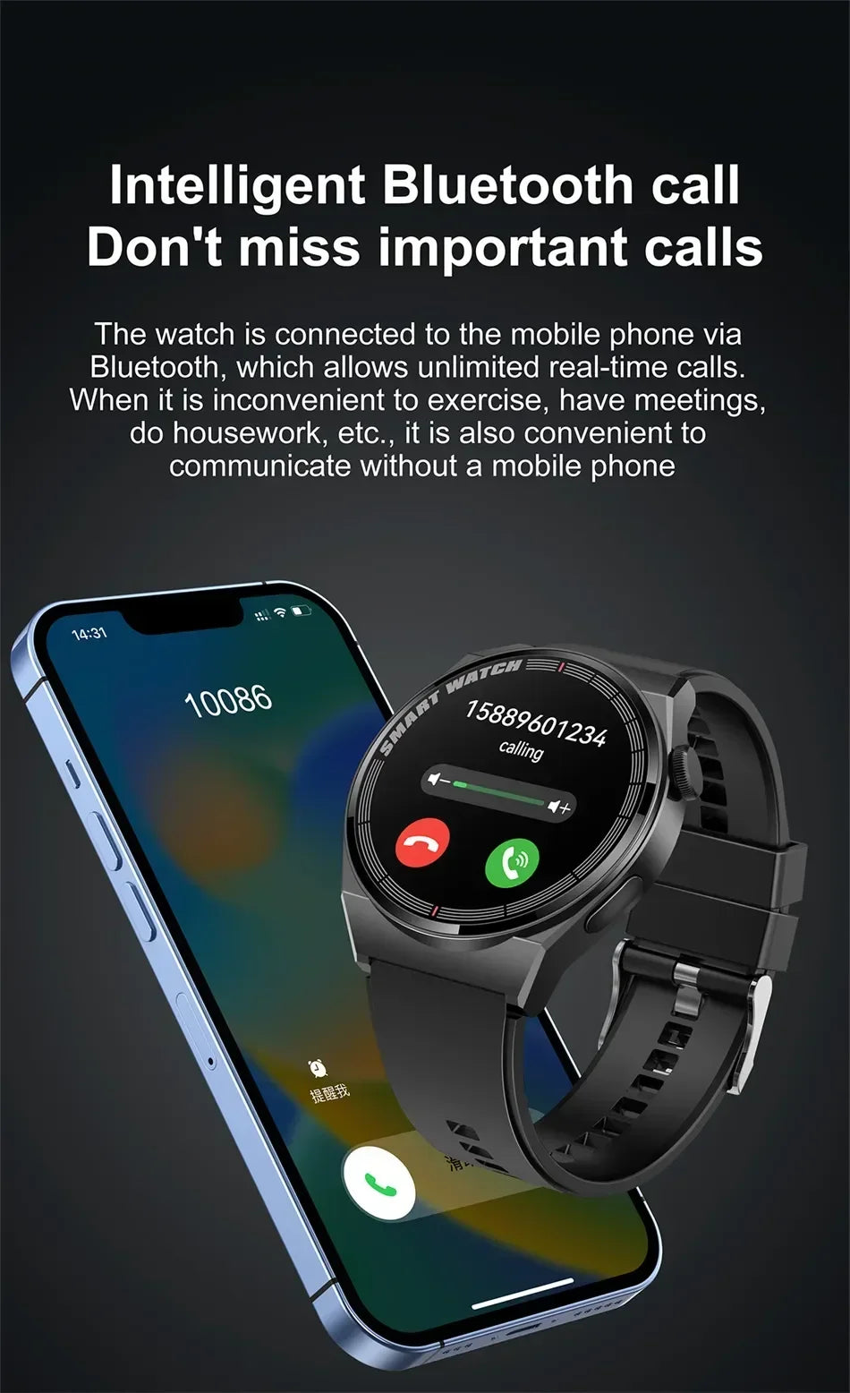 Xiaomi todos os relógios gt3 pro amoled relógio inteligente masculino mostrador personalizado resposta chamada esporte rastreador de fitness masculino à prova dwaterproof água smartwatch